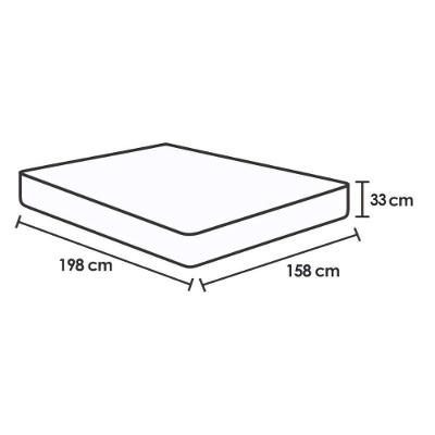Cama Box com Colchão Queen Suede Gray Euro Pillow Molas Ensacadas Cinza Herval