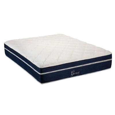 Colchão Casal Mola Ensacada Garnet D28 Euro Pillow 138x188x33CM Bege Colchões Polar