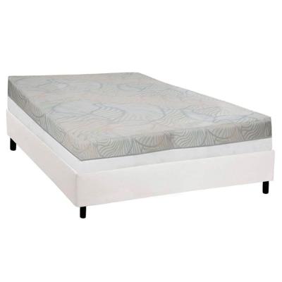 Colchão Casal Espuma Visco Gel D33 Vitagel Space Double Face 138x188x24CM Colchões Castor
