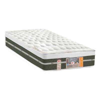 Colchão Solteiro Molas Bonnel D28 Euro Pillow 88x188x32CM Colchões Castor