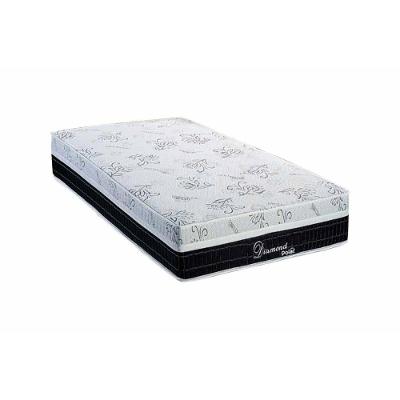 Colchão Solteiro Molas Ensacadas Diamond Euro Pillow 88x188x28CM Colchões Polar