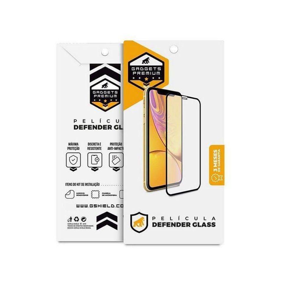 Película Defender Glass Para Samsung Galaxy A10S - Preta - Gshield - 2