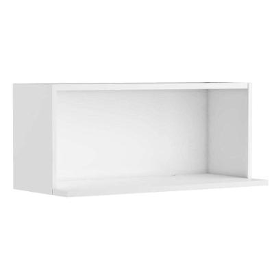 Nicho para Cozinha Evidence 1 Prateleira Aço 80cm Branco Bertolini