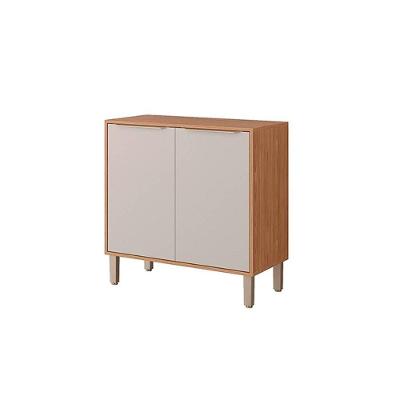 Gabinete com Tampo Cozinha Divina 2 Portas 1 Prateleira MDF 80CM Off White MGM
