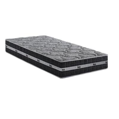 Colchão Solteiro Molas Ensacadas D33 Pillow Top 88x188x27CM Cinza Anjos
