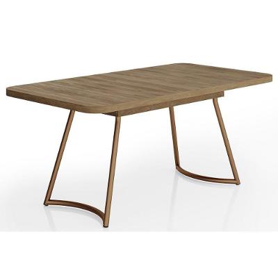 Mesa de Jantar Évora 1603 6 Lugares Retangular MDF 170CM Amadeirado Móveis Carraro