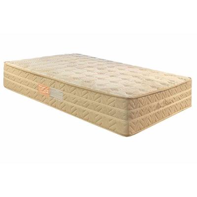 Colchão Solteiro Molas Ensacadas D33 Pillow Top 88x188x32CM Bege Colchão Paropas