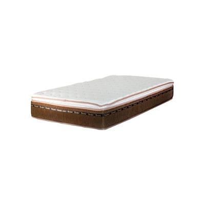 Colchão Solteiro Molas Ensacadas Comfort D33 Pillow Top 88x188x28CM Bege Luckspuma