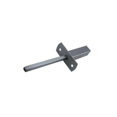 Suporte Agulha sem Base para Haste 28x28 Aço Carbono Resistente para Estruturas Estrelar Suporte