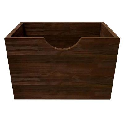 Gaveta Linea Outros Madeira Fosco Tabaco Artfactory Design 45,7CM