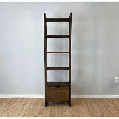 Estante Linea Slim 6 Prateleiras Madeira Pinus 53CM Tabaco Artfactory Design 53CM