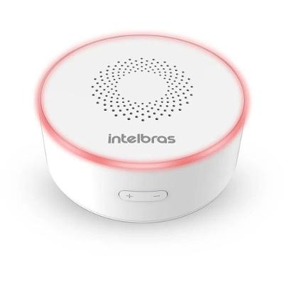Sirene Smart ISI 1001 com Alarme Visual e Sonoro 100 Db Branco Intelbras 8CM