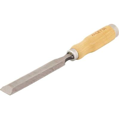 Formão Chanfrado Reto 5-8 Modelo 6209405 com Lâmina em Aço Forjado SAE 5160 Cabo Amadeirado Pacetta