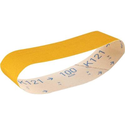 Cinta de Lixa Norton K121 Grão 100 para Madeiras Maciças e Laminadas 75MM X 533MM