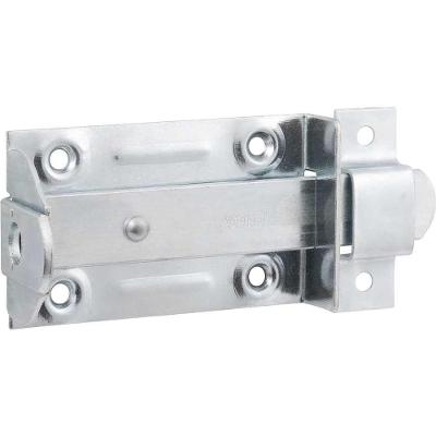 Fecho Chato com Porta-cadeado 3 - 76,2MM com Acabamento Zincado Vonder em Aço Carbono 76,2MM