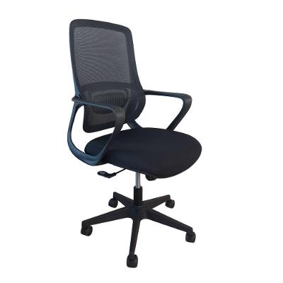 Cadeira de Escritório Diretor Vinci Mesh Base Giratória com Ajuste de Altura Preta Oficial Webshop