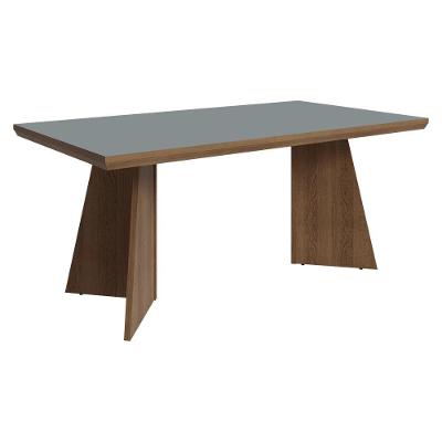 Mesa de Jantar 5389J13MO 6 Lugares Retangular MDP Madesa 160CM