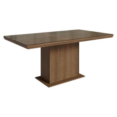 Mesa de Jantar 52755Z2MOVI 6 Lugares Retangular Vidro Rustic Madesa 160CM