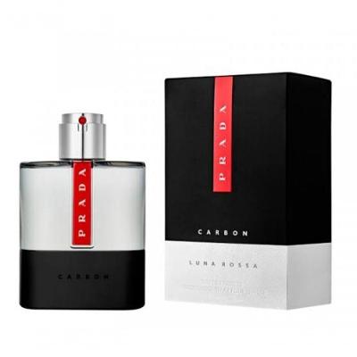Perfume Luna Rossa Carbon Masculino Eau de Toilette 100ML Prada Aromático Fougère