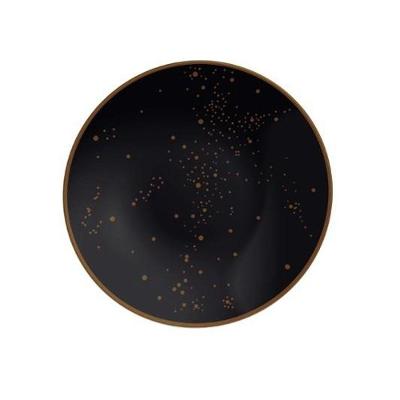 Prato Sobremesa Valentina 1 Peça Porcelana Sofisticado para Diário Estrelado Tramontina 21CM