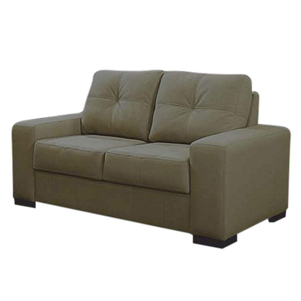 Sofá 2 Lugares 150cm Turim Couro Fendi - 1