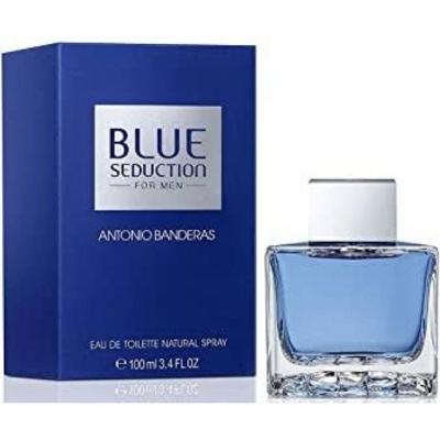 Perfume Blue Seduction Masc Eau de Toilette Masculino Oriental Fougère 200ML