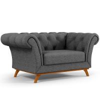 Sofá 2 Lugares Império 150 Cm Cinza Escuro C-416 - 1