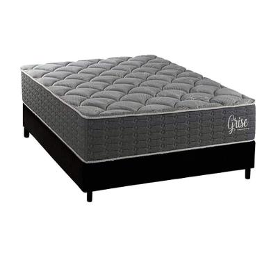Colchão Casal Ortopédico Molas Ensacadas D40 Euro Pillow 138x188CM Preto Kappesberg