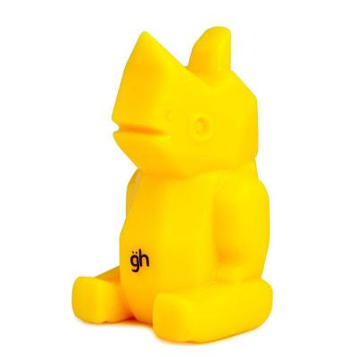 Brinquedo Pet Porta Petisco Flutuante Germanhart Rinauceronte Snax para Cães 12CM 01 Unidade