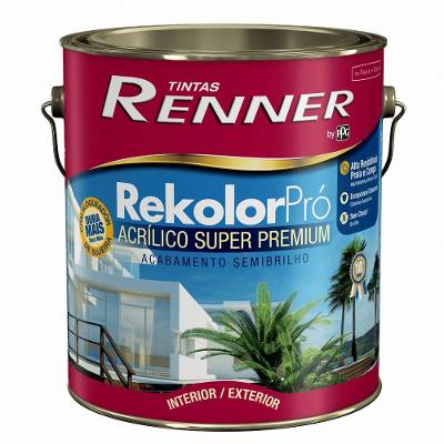Tinta Rekolor Pró Branco Semibrilho 3,6 Lts