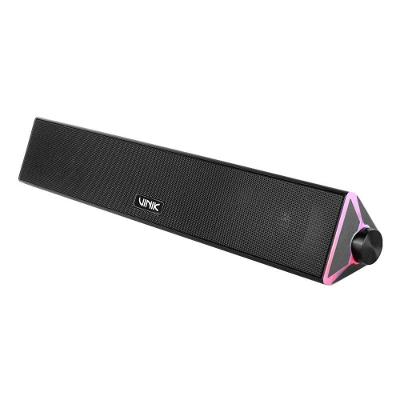 Soundbar Gamer Vinik Galaxy SBG6WGLX 6W RMS 2.0 LED Rainbow P2 Preto