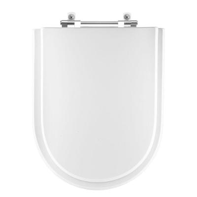 Assento Sanitário Itapua Alongado Resina Plástica Parafusado Convencional Branco 40CM Pontto Lavabo