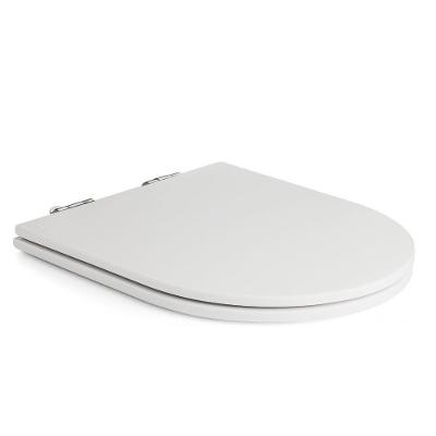 Assento Sanitário Lift Alongado Poliéster Fechamento Suave Antimicrobiano Branco Pontto Lavabo