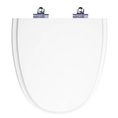 Assento Sanitário Up Alongado Laqueado Parafusado Fechamento Suave Almofadado Branco Pontto Lavabo