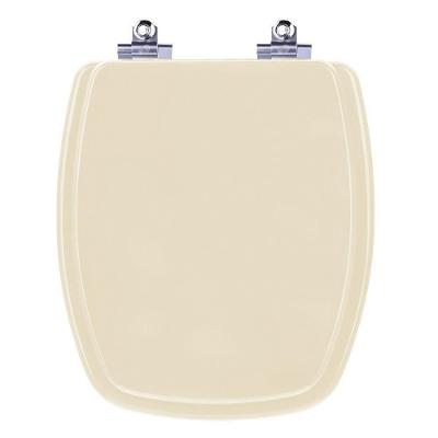 Assento Sanitário Amarilis Alongado Laqueado Fechamento Suave Marfim Pontto Lavabo 40CM