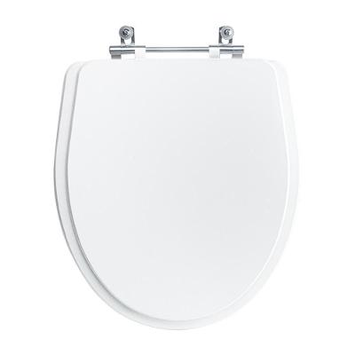 Assento Sanitário Laura Alongado Resina Plástica Parafusado Convencional Branco Pontto Lavabo