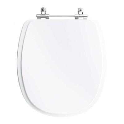 Assento Sanitário Loren One Alongado Resina Plástica Parafusado Convencional Branco Pontto Lavabo