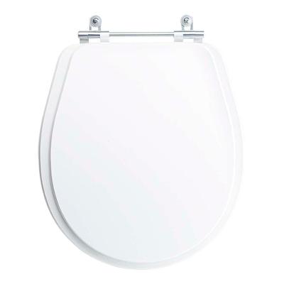 Assento Sanitário Avalon Alongado Resina Plástica Parafusado Convencional Branco 40CM