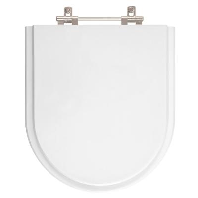 Assento Sanitário Pris Redondo Resina Plástica Parafusado Convencional Branco 40CM