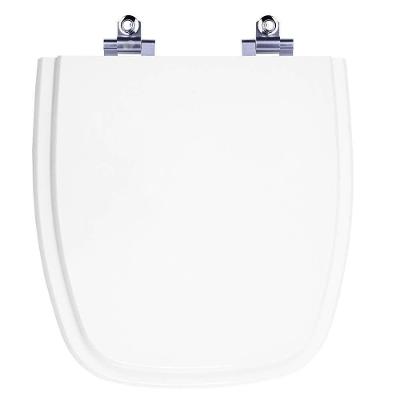 Assento Sanitário Angra Alongado Polipropileno Parafusado Fechamento Suave Branco Pontto Lavabo 40CM