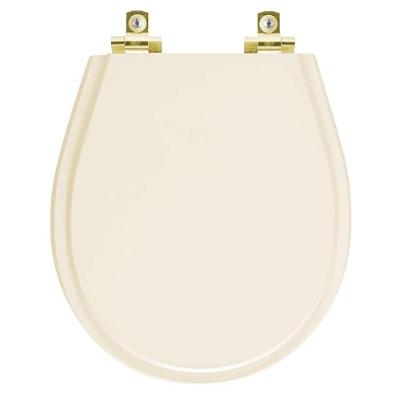 Assento Sanitário Avalon Bone Alongado Polipropileno Parafusado Fechamento Suave Bege Pontto Lavabo