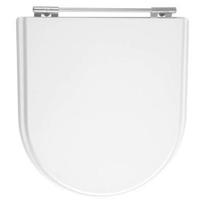 Assento Sanitário Calypso Alongado Resina Plástica Parafusado Convencional Branco 40CM