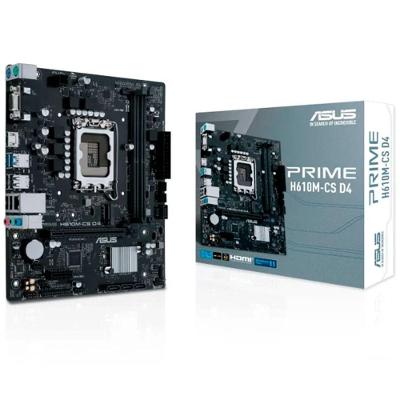 Placa Mãe Asus PRIME H610M-CS D4 com DDR4 LGA1700 64GB M.2 SATA
