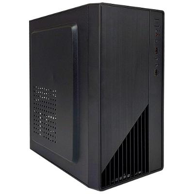 Gabinete Brazil PC N110 Mini Atx Mini-ATX com Fonte 230W Preto 17CM