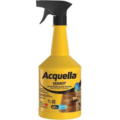 Impermeabilizante Acquella 121789 Spray Pronto para Uso Incolor Vedacit 900ML