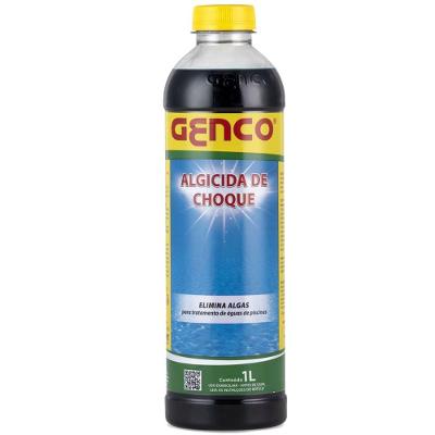 Tratamento para Piscina 453130A Algicida de Choque para Infestação de Algas com Íons de Cobre Genco