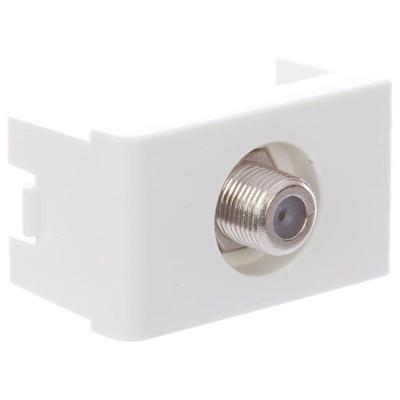 Módulo Tomada para Antena de TV PRM47601 Linha Lunare Branco Steck 20A 250V