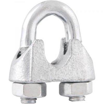 Clips para Cabo de Aço e com 3-8 e 9,53mm Prensar Amarrar Galvanizado Inox Vonder 33CM