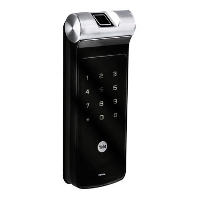 Fechadura Biométrica YDF 40A RL 05442039-0 de Embutir por Impressão Digital para Porta de Madeira