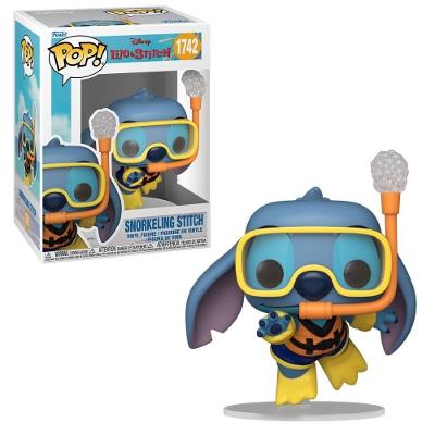 Brinquedo Colecionável Stitch Mergulhador Funko Pop! Disney com Estilo Vinil Candide 12CM